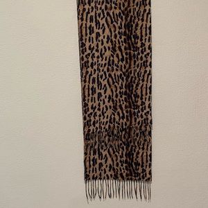Lord & Taylor - Leopard Cashmink Scarf